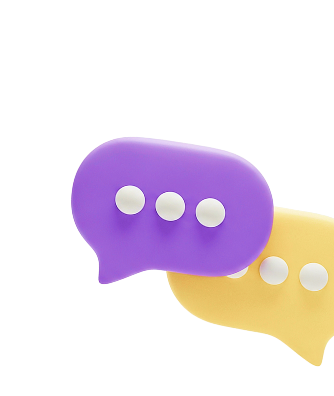 Community message bubbles